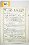 (MEXICO--1746.) Blanco, Matias. Tractatus de libertate creata sub divina, voluntate, et omnipotentia, funiculus triplex.